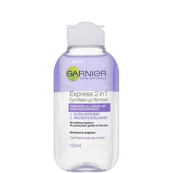 Garnier Skin Naturals 2-in-1 Eye Make-Up Remover (125 ml)