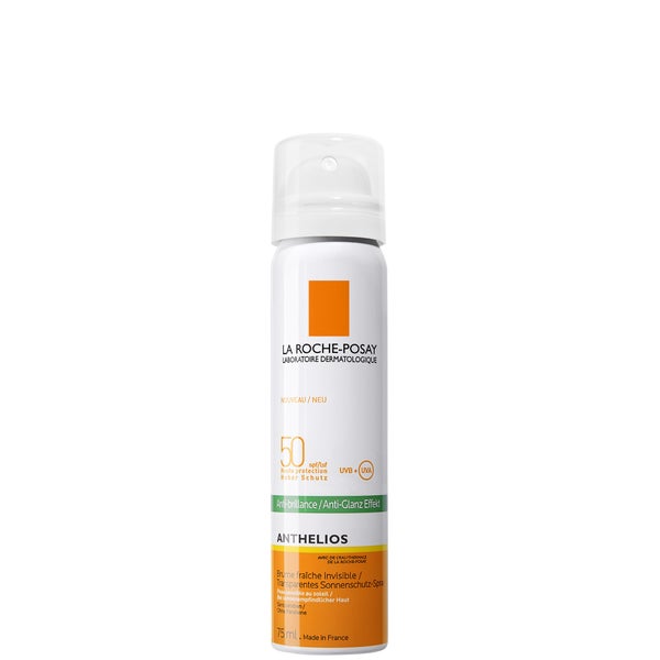 رذاذ الوجه الخفي أنثيليوس للحماية من الشمس مضاد للمعان بعامل وقاية من الشمس SPF50+ من La Roche-Posay (75 مل)