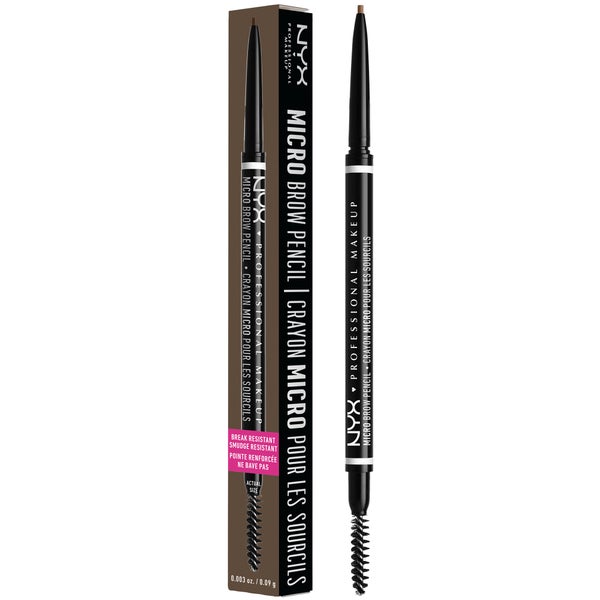 Lápis Micro para as Sobrancelhas da NYX Professional Makeup (Vários tons)