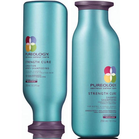 Pureology Strength Cure Shampoo and Conditioner (250 ml)
